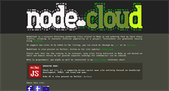 Desktop Screenshot of nodecloud.org